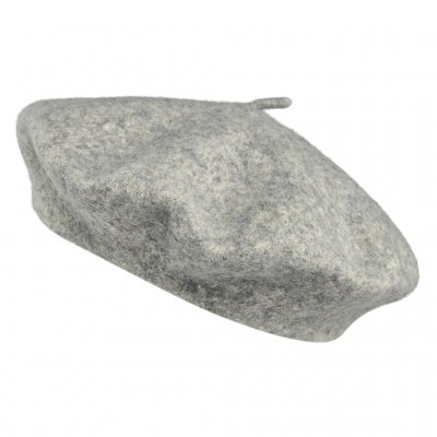 Berety - Gårda Annecy Wool Beret (jasnoszary)