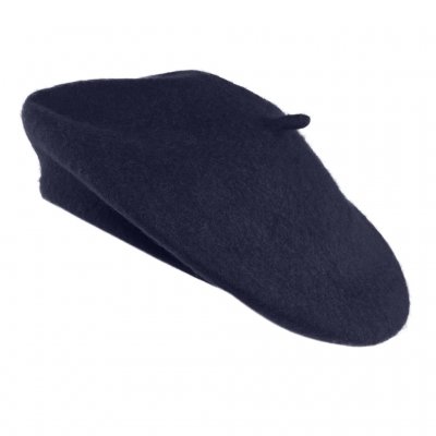Berety - Gårda Annecy Wool Beret (granatowy)
