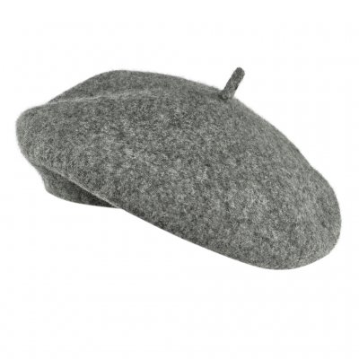 Berety - Gårda Annecy Wool Beret (ciemnoszary)