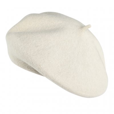 Berety - Gårda Annecy Wool Beret (białawy)