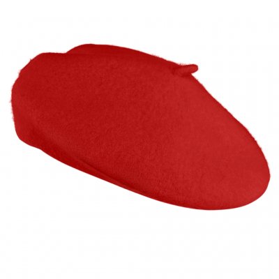 Berety - Gårda Annecy Wool Beret (czerwony)