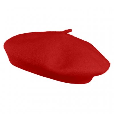 Berety - Gårda Annecy Wool Beret (czerwony)