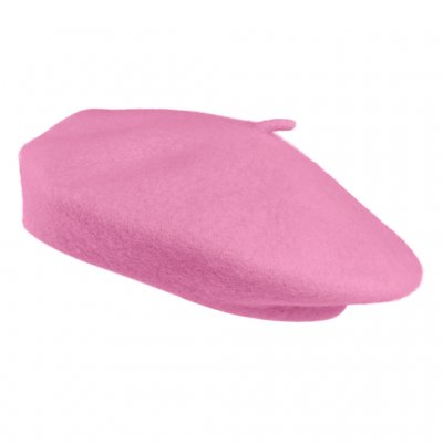Berety - Gårda Annecy Wool Beret (różowy)