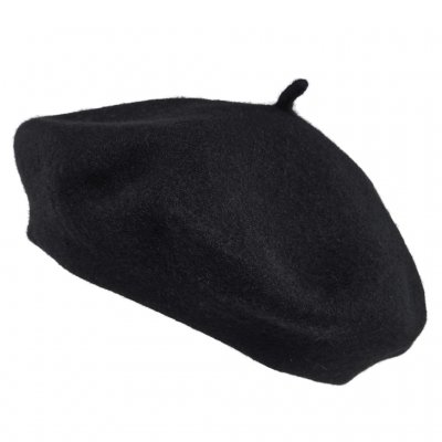 Berety - Gårda Annecy Wool Beret (czarny)