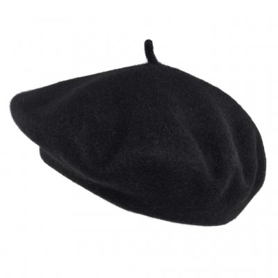 Berety - Gårda Annecy Wool Beret (czarny)