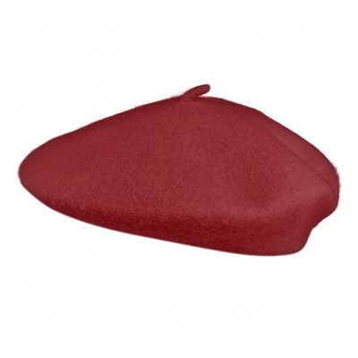 Berety - Gårda Annecy Wool Beret (burgundia)