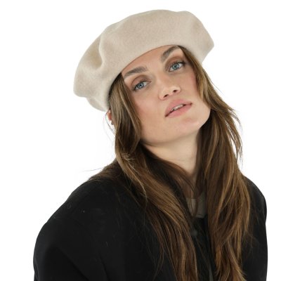 Berety - Gårda Annecy Wool Beret (beżowy)