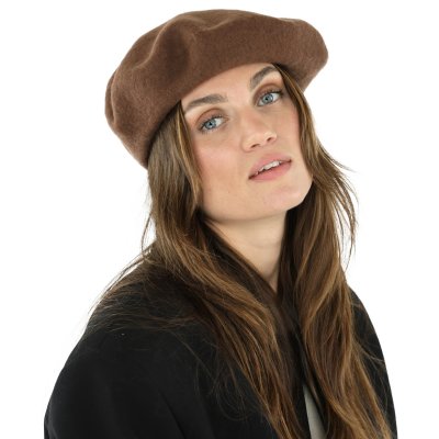 Berety - Gårda Annecy Wool Beret (brązowy)