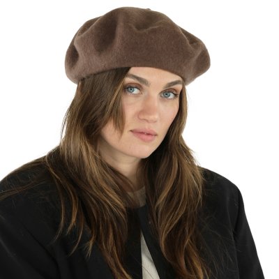 Berety - Gårda Annecy Wool Beret (kawa)
