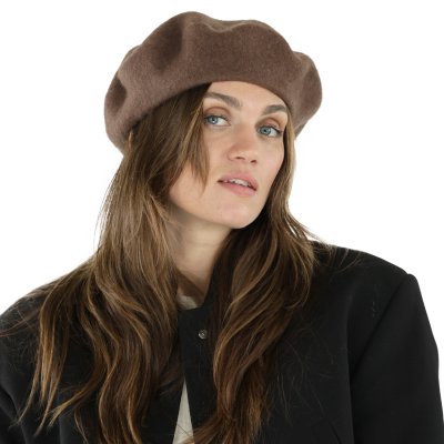 Berety - Gårda Annecy Wool Beret (kawa)