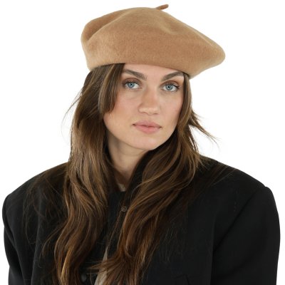 Berety - Gårda Annecy Wool Beret (wielbłąd)