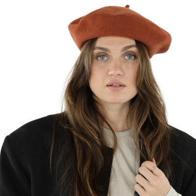 Berety - Gårda Annecy Wool Beret (miedź)