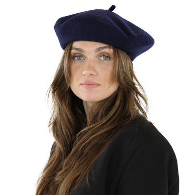 Berety - Gårda Annecy Wool Beret (granatowy)