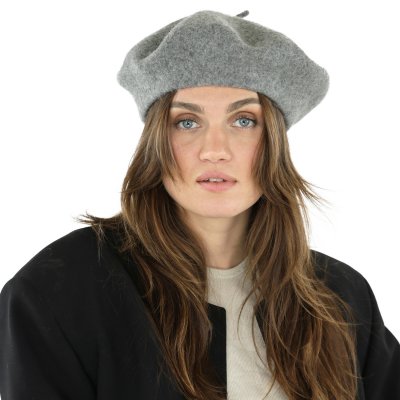 Berety - Gårda Annecy Wool Beret (ciemnoszary)