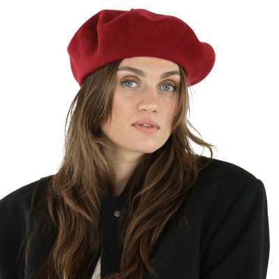Berety - Gårda Annecy Wool Beret (burgundia)