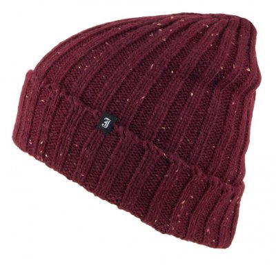 Czapka - Jaxon Cabel Knit Hat (Burgundy)
