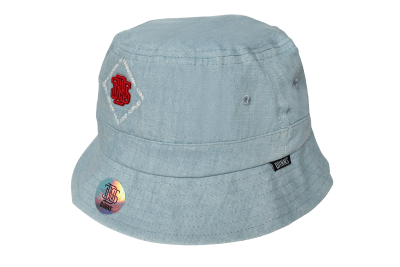 Kapelusze - Djinn's New Diamond Bucket Hat (jasny niebieski)