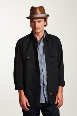 Kapelusze - Brixton Castor (chocolate)