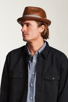 Kapelusze - Brixton Castor (chocolate)