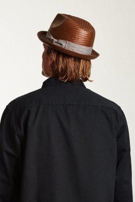 Kapelusze - Brixton Castor (chocolate)