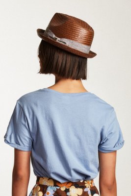 Kapelusze - Brixton Castor (chocolate)