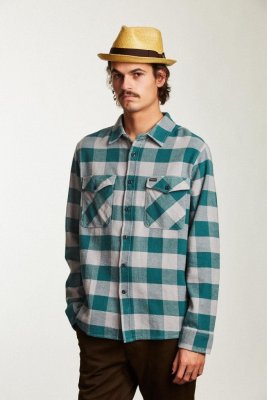 Kapelusze - Brixton Castor (tan stripe)