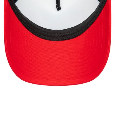 Czapka - New Era Chicago Bulls Retro Trucker Cap (czerwony/czarny)