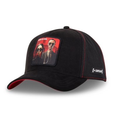 Czapka z daszkiem - Capslab Art Goth In America (czarny)