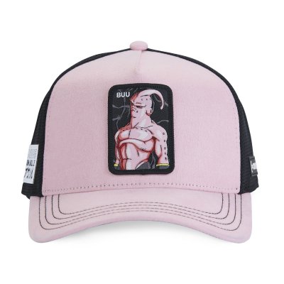 Czapka z daszkiem - Capslab Dragon Ball Super Buu Premium (czarny/różowy)