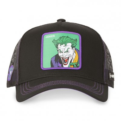Czapka - Capslab DC Comics Joker (czarny/fioletowy)