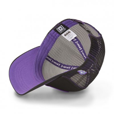 Czapka - Capslab DC Comics Joker (czarny/fioletowy)