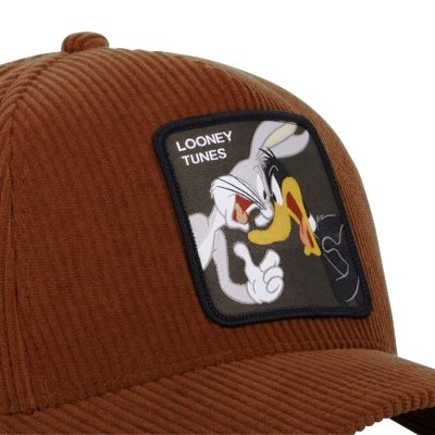 Czapka z daszkiem - Capslab Looney Tunes Bugs & Daffy Premium (brązowy)