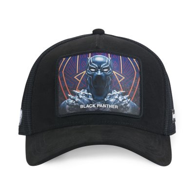 Czapka z daszkiem - Capslab Marvel Black Panther Premium (czarny)