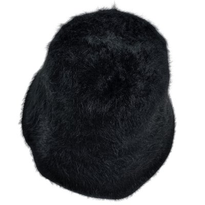Kapelusze - Gårda Angora Cloche (czarny)