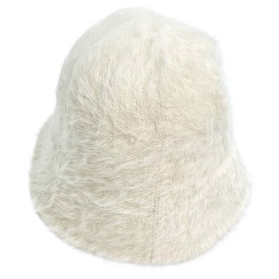 Kapelusze - Gårda Angora Cloche (biały)