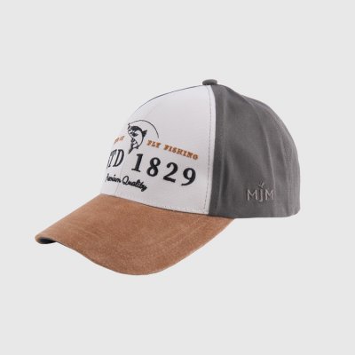 Czapka - MJM Baseball Cap EST 1829 (orange/offwhite)