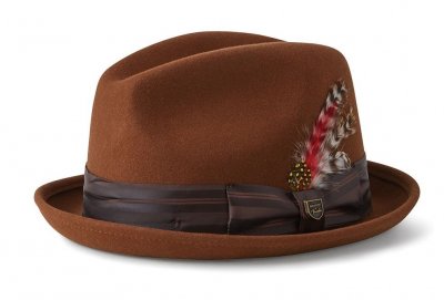 Kapelusze - Brixton x Fender Mustang Fedora (mocha)