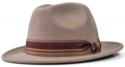 Kapelusze - Gårda Montefalco Fedora Wool Hat (beige)