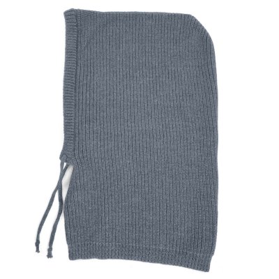 Kominiarka - Gårda Vilhelmina Knitted Balaclava (ciemnoszary)