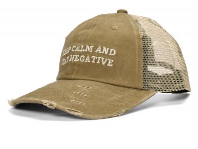 Czapka - Gårda Washed Trucker Keep Calm (beige)