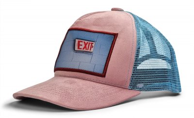 Czapka - Gårda Velvet Trucker Exit (różowy)