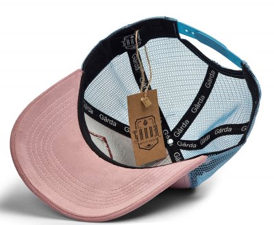 Czapka - Gårda Velvet Trucker Exit (różowy)