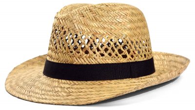 Kapelusze - Gårda Brescia Fedora (naturalny)