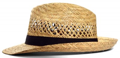 Kapelusze - Gårda Brescia Fedora (naturalny)