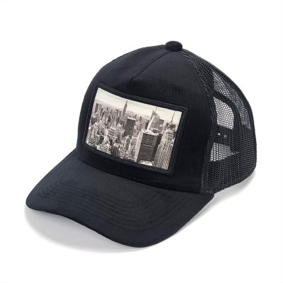 Czapka - Gårda Velvet Trucker New York (czarny)