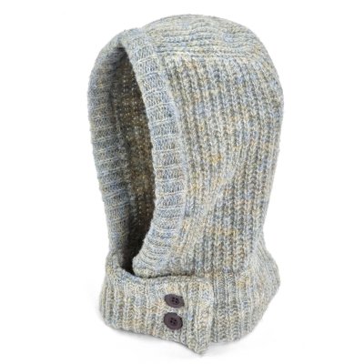 Kominiarka - Gårda Nivala Knitted Balaclava (niebieski)