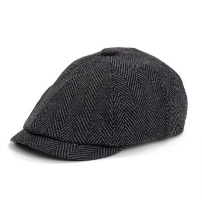 Kaszkiet - Gårda Burrelton Newsboy (ciemnoszary)