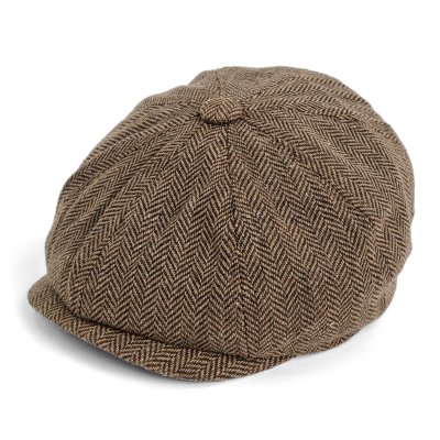 Kaszkiet - Gårda Digby Newsboy Cap (brązowy)
