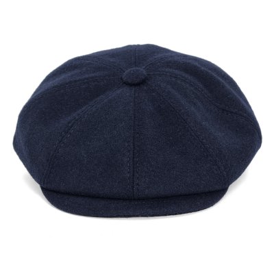 Kaszkiet - Gårda Premium Larkhall Wool Newsboy (niebieski)