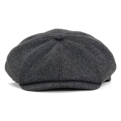 Kaszkiet - Gårda Premium Larkhall Wool Newsboy (szary)